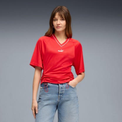 FUTURE.PUMA.ARCHIVE Women's Slim Soccer Jersey, For All Time Red, extralarge
