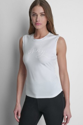 SLEEVELESS LOGO TOP VIEW 1 | Tees & Tanks