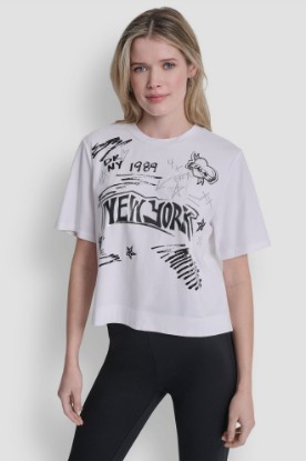 1989 NOTEBOOK SCRIBBLE GRAPHIC TEE VIEW 1 | Tees & Tanks