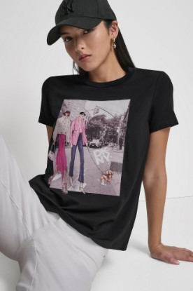 BLEECKER ST CONVERSATIONAL GRAPHIC TEE VIEW 1 | Tees & Tanks