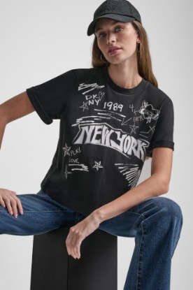 1989 NOTEBOOK SCRIBBLE GRAPHIC TEE VIEW 1 | Tees & Tanks