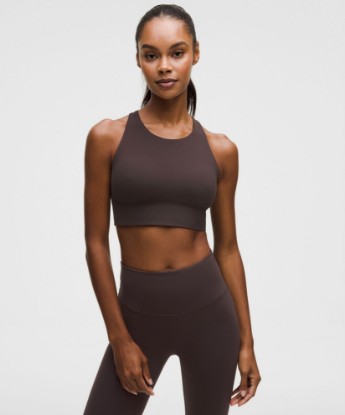 Sequoia lululemon LightLift Sports Bra Medium Support, B/C Cup