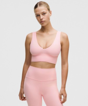 Pink Pearl lululemon Align™ V-Neck Bra Light Support, C/D Cup