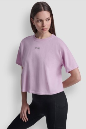 METALLIC LOGO TEE VIEW 1 | Tees & Tanks