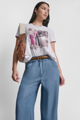 BLEECKER ST CONVERSATIONAL GRAPHIC TEE VIEW 1 | Tees & Tanks