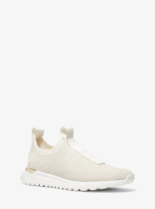 Bodie Knit Slip-On Sneaker in CREAM MULTI | Michael Kors