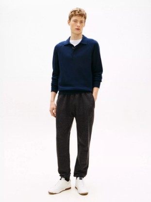 Picture of Hilfiger Crest Logo Heathered Sweatpant