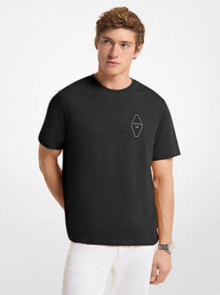 Picture of Graphic Logo Cotton T-Shirt