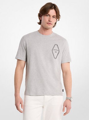 Picture of Graphic Logo Cotton T-Shirt