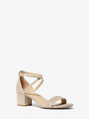 Picture of Serena Flex Glitter Chain Mesh Sandal