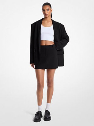 Picture of Crepe Mini Skirt