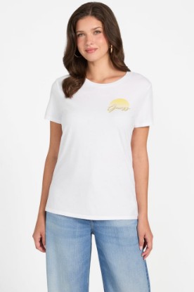 Picture of Eco Guess Sunny Tee - White