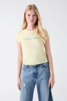 Picture of Modal Blend T-Shirt - Yellow