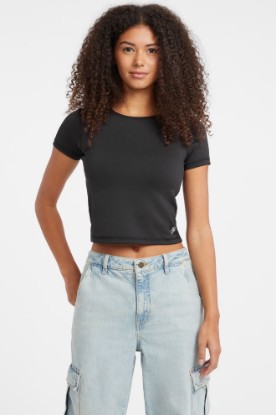 Picture of Embroidered Logo Tee - Black