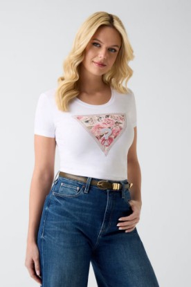 Picture of Printed Logo T-Shirt - White