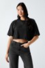صورة Rhinestones T-Shirt - Black