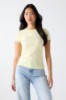 صورة Eco Lace Signature Logo Tee - Yellow