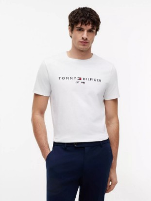 Picture of Embroidered Tommy Logo T-Shirt