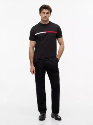 Picture of Embroidered Flag Logo T-Shirt