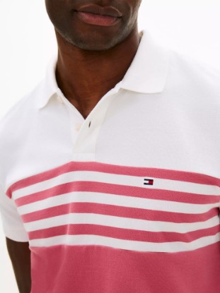 Picture of Regular Fit Colorblock Pique Polo