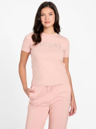 Picture of Eco Octavia Monogram Tee Pink
