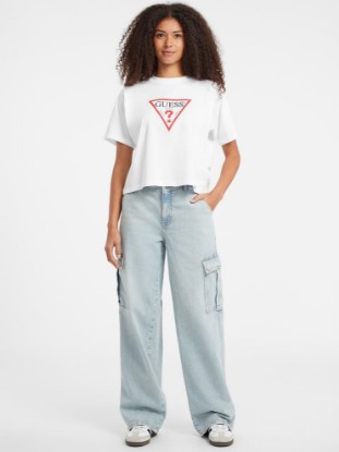 Picture of Boxy Iconic Tee White