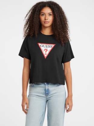 Picture of Boxy Iconic Tee Black