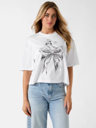 Picture of Printed t-shirt White