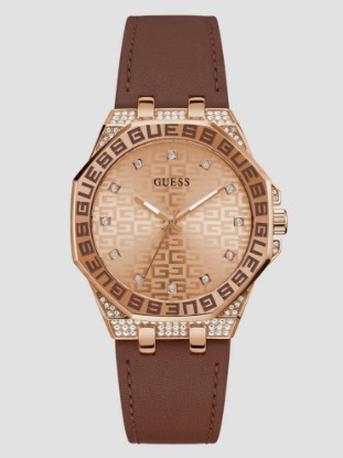 Picture of Insignia Brown Leather Analog Watch
