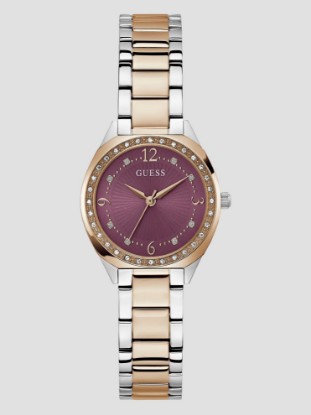 Picture of Two Tone Purple Analog Watch