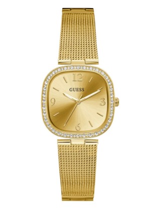 Picture of Gold-Tone Mesh Analog Watch