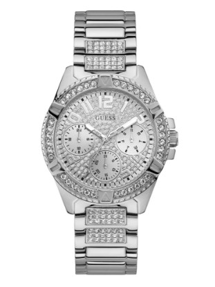 Picture of Rhinestone Silver-Tone Multifunction Watch