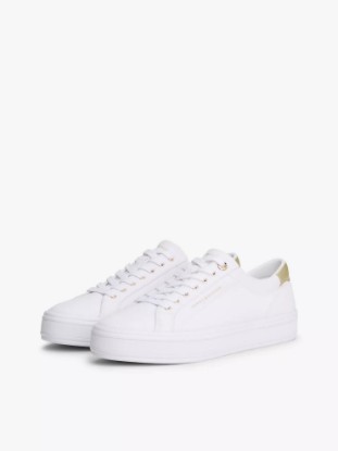 Picture of Metallic Accent Canvas Sneaker