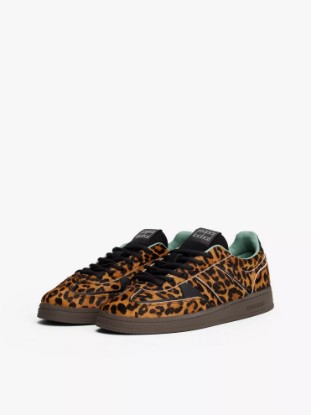 Picture of Tommy Jeans Calf Hair Skater Sneaker