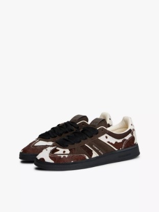 Picture of Tommy Jeans Calf Hair Skater Sneaker