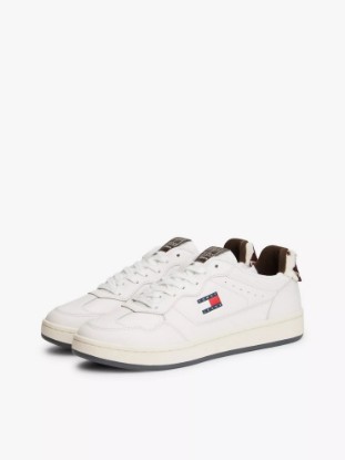 Picture of Tommy Jeans Retro Leather Court Sneaker
