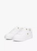 Picture of Metallic Accent Leather Court Sneaker