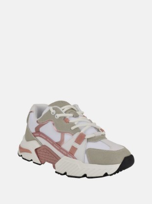Carrli Metallic Color-Block Sneakers