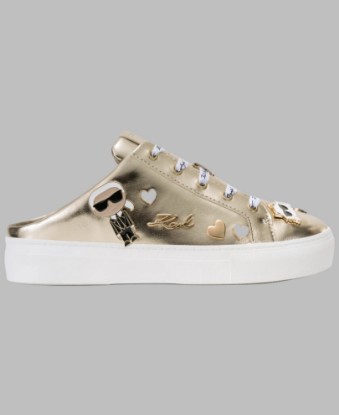 Picture of CAMBRIA CATE PIN METALLIC SNEAKER MULE
