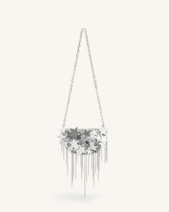 Picture of Anika Star-Embellished Chain Bag - Silver