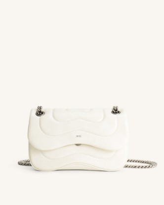 Picture of Tina Quilted Chain Crossbody - Ivory