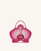 Picture of Flora Orchid Shaped Top Handle Bag - Pink