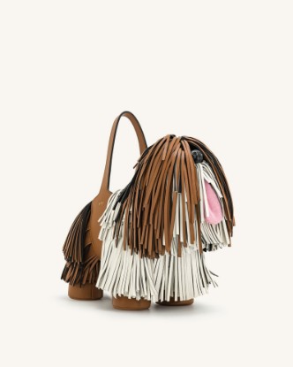 Picture of Nita Puppy Shape Handbag - Brown