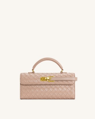 Picture of Keyla Weave Texture Top Handle Bag - Pink