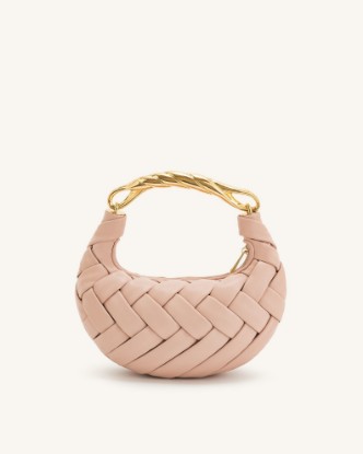 Picture of Orla Weave Handbag - Pink Beige