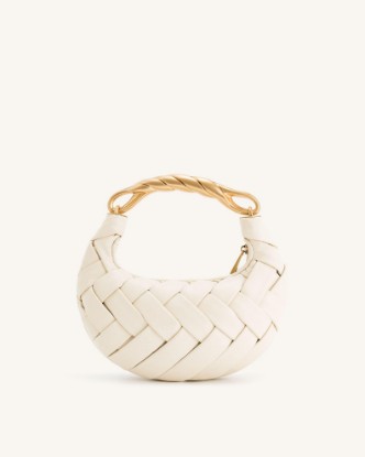 Picture of Orla Weave Handbag - White