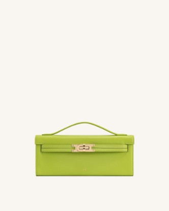 Picture of Bria Structured Top Handle Bag - Green