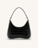 Picture of Ruby Shoulder Bag - Black Croc