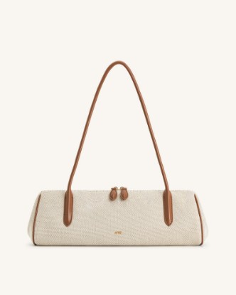 Picture of Nova Shoulder Bag - Brown Canvas