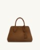 Picture of Lara Faux Suede Tote Bag - Brown